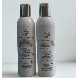 Renophase Newskin Cleansing Milk and Newskin Lotion duo for sensitive and dry skin
